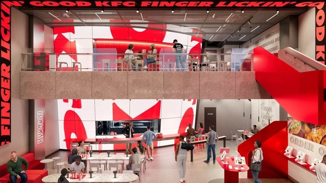 KFC肯德基全新定制字体 Kentucky Fried